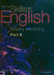 Cover of: Starting skills in English: Part B.