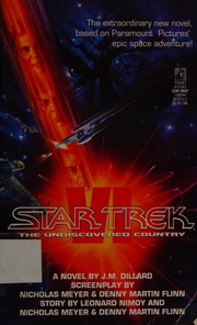Cover of: Star trek VI, the undiscovered country: a novel
