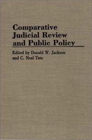 Comparative judicial review and public policy