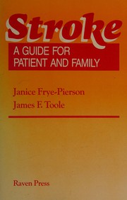 Cover of: Stroke: a guide for patient and family