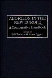 Abortion in the new Europe : a comparative handbook