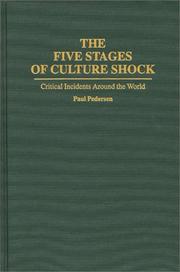 The five stages of culture shock : critical incidents around the world