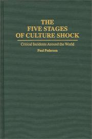 Cover of: The five stages of culture shock by Paul Pedersen