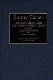 Jimmy Carter : foreign policy and post-presidential years