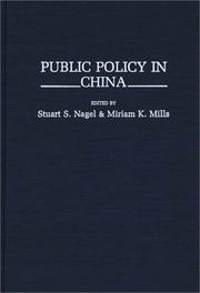 Public policy in China