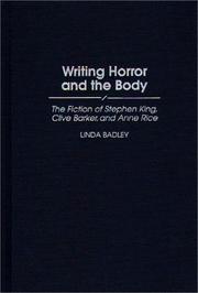 Cover of: Writing horror and the body