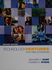 Cover of: Technology ventures: from idea to enterprise