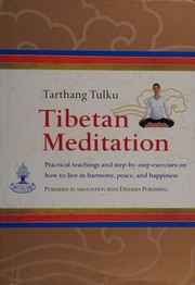 Cover of: Tibetan Meditation