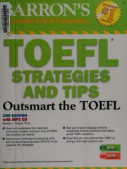 TOEFL strategies and tips by Pamela J. Sharpe