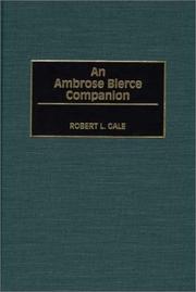 Cover of: An Ambrose Bierce companion