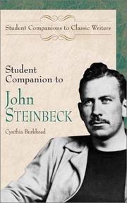 Student companion to John Steinbeck