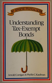 Cover of: Understanding Tax-Exempt Bonds