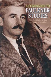 Cover of: A companion to Faulkner studies