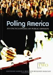 Cover of: Polling America: An Encyclopedia of Public Opinion