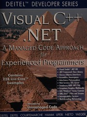 Cover of: Visual C++ .NET: a managed code approach for experienced programmers