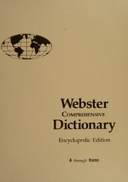 Cover of: Webster Comprehensive Dictionary Encyclopedic Edition