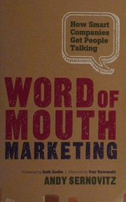 Cover of: Word of mouth marketing