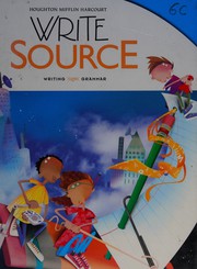 Cover of: Write Source: My Book for Writing, Thinking, and Learning  (Grade K)