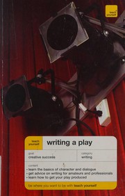 Cover of: Writing a play