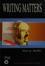 Cover of: Writing Matters by Peter G. Beidler