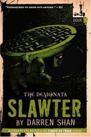 Cover of: Demonata #3, The: Slawter: Book 3 in the Demonata series (The Demonata)