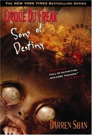Cover of: Sons of Destiny (Cirque Du Freak: The Saga of Darren Shan, Book 12