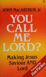 Cover of: You Call Me Lord?