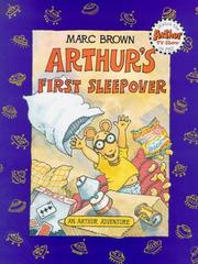 Cover of: Arthur's First Sleepover (Arthur Adventure Series)