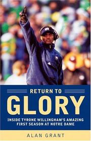 Cover of: Return to Glory: Inside Tyrone Willingham's Amazing First Season at Notre Dame
