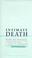 Cover of: Intimate Death