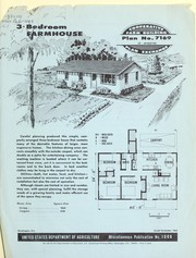 Cover of: 3-bedroom farmhouse by United States. Agricultural Research Service