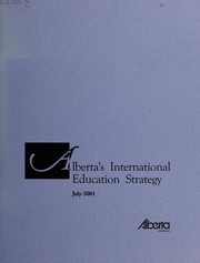 Cover of: Alberta's international education strategy