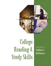 College reading and study skills by Kathleen T. McWhorter
