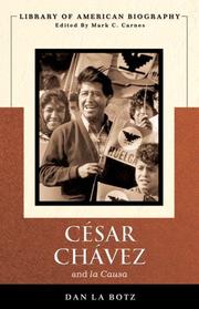 Cover of: César Chávez and la causa