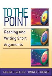 Cover of: To the point by Gilbert H. Muller