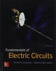 Cover of: Package: Fundamentals of Electric Circuits with 2 Semester Connect Access Card