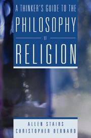 A thinker's guide to the philosophy of religion