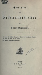 Sämtliche Werke by Arthur Schopenhauer