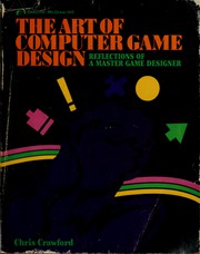 Cover of: The art of computer game design