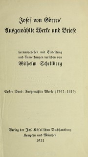 Cover of: Ausgewählte Werke und Briefe