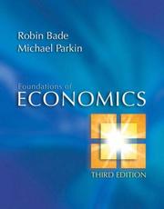 Foundations of economics