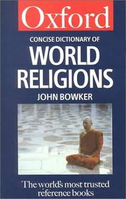Cover of: The concise Oxford dictionary of world religions