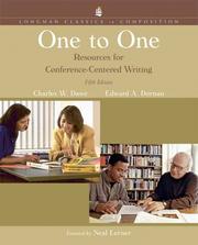Cover of: One to One: Resources for Conference Centered Writing, Longman Classics Edition (5th Edition) (Longman Classics Series)