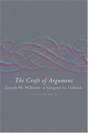 Cover of: Craft of Argument, The (3rd Edition)