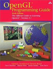 OpenGL programming guide : the official guide to learning OpenGL, version 2.1