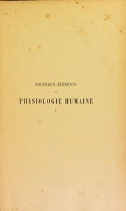 Nouveaux éléments de physiologie humaine by Henri Étienne Beaunis
