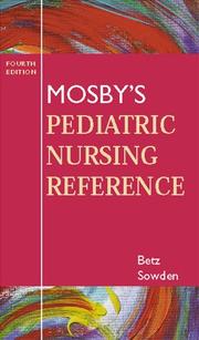 Cover of: Mosby's Pediatric Nursing Reference