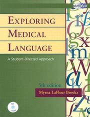 Exploring medical language by Myrna LaFleur Brooks
