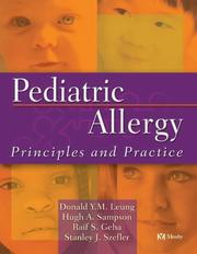 Cover of: Pediatric Allergy: Principles and Practice