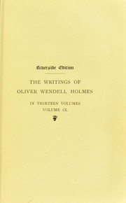 Cover of: Medical essays: 1842-1882